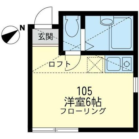 ユナイト横浜ウェリントンの物件間取画像